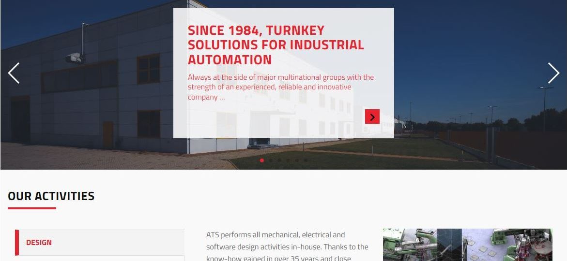 New Web Site ATS